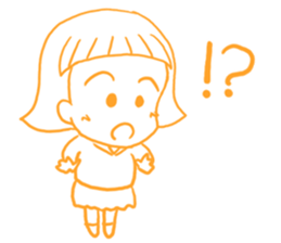 A forelock disappeared! sticker #6340841