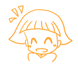 A forelock disappeared! sticker #6340842