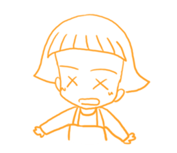 A forelock disappeared! sticker #6340845