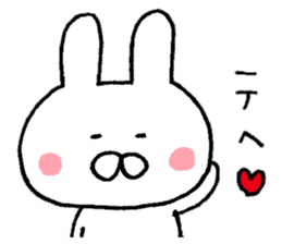 Mr. rabbit of Yamaguchi valve sticker #6340864