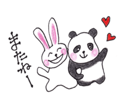 Happy cute lovely animals Part.2 sticker #6340890