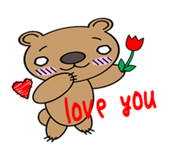 yamikuma English version sticker #6341008