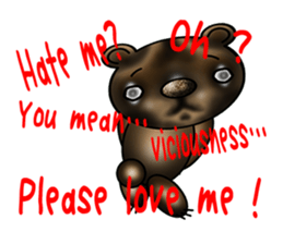 yamikuma English version sticker #6341015