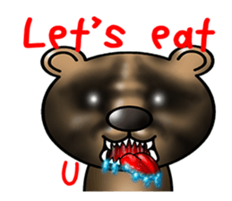 yamikuma English version sticker #6341035