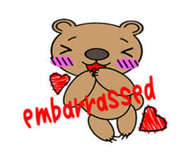 yamikuma English version sticker #6341040