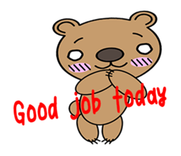 yamikuma English version sticker #6341046