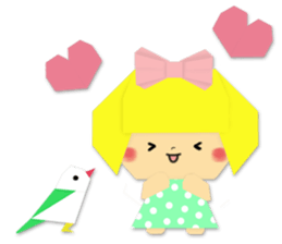 ORIGAMI sticker sticker #6341544