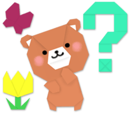 ORIGAMI sticker sticker #6341549