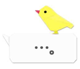 ORIGAMI sticker sticker #6341550