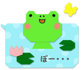 ORIGAMI sticker sticker #6341557