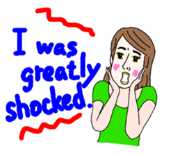 Sticker of white japanese OL Yukiko sticker #6341632