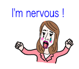 Sticker of white japanese OL Yukiko sticker #6341641