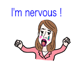 Sticker of white japanese OL Yukiko sticker #6341641