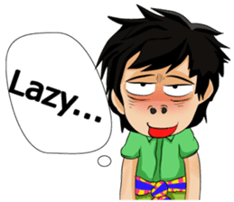 Keng-Keo the lover sticker #6342170