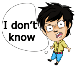 Keng-Keo the lover sticker #6342172