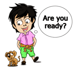 Keng-Keo the lover sticker #6342174