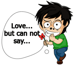 Keng-Keo the lover sticker #6342178