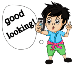 Keng-Keo the lover sticker #6342179