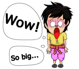 Keng-Keo the lover sticker #6342182