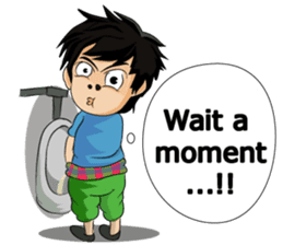 Keng-Keo the lover sticker #6342191