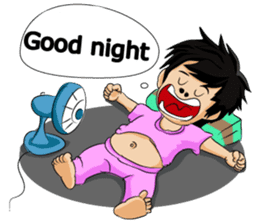 Keng-Keo the lover sticker #6342193