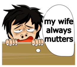 Keng-Keo the lover sticker #6342196