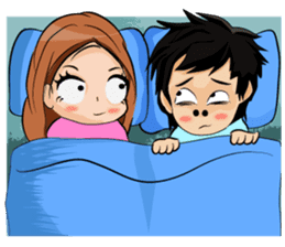 Keng-Keo the lover sticker #6342199