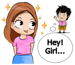 Keng-Keo the lover sticker #6342202