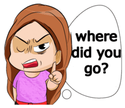 Keng-Keo the lover sticker #6342203