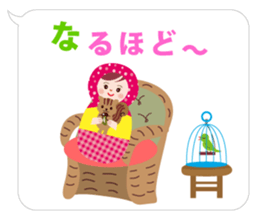 Matryoshka six sisters 2 sticker #6342231