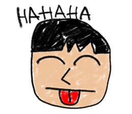 Crayon Kids Baby Drawing Sketch Book sticker #6342288