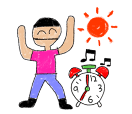 Crayon Kids Baby Drawing Sketch Book sticker #6342290