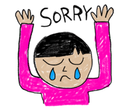 Crayon Kids Baby Drawing Sketch Book sticker #6342297