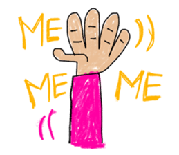 Crayon Kids Baby Drawing Sketch Book sticker #6342299