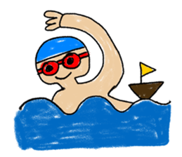 Crayon Kids Baby Drawing Sketch Book sticker #6342301