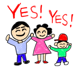 Crayon Kids Baby Drawing Sketch Book sticker #6342306