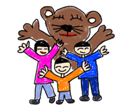 Crayon Kids Baby Drawing Sketch Book sticker #6342319