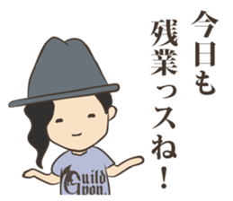 Web designer sticker #6342413
