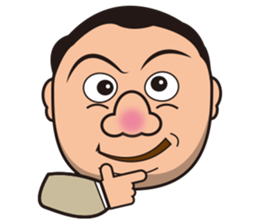 Long Wen all day expression. sticker #6343089