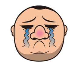 Long Wen all day expression. sticker #6343091