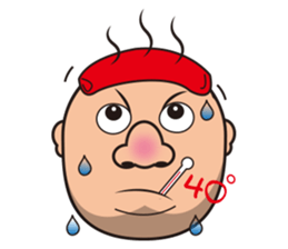 Long Wen all day expression. sticker #6343093