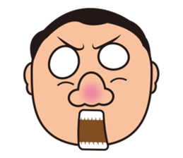 Long Wen all day expression. sticker #6343101