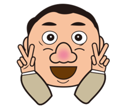 Long Wen all day expression. sticker #6343103