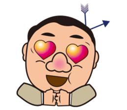 Long Wen all day expression. sticker #6343104