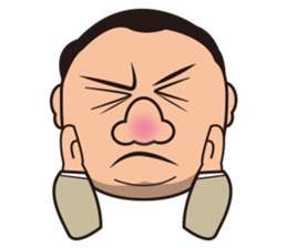 Long Wen all day expression. sticker #6343106