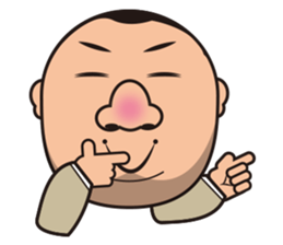 Long Wen all day expression. sticker #6343115