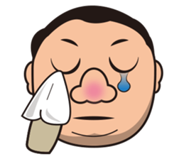 Long Wen all day expression. sticker #6343118