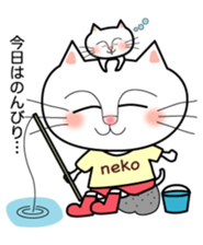 Day of the tender cat. sticker #6343171