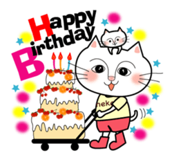 Day of the tender cat. sticker #6343199