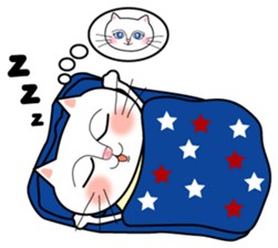 Day of the tender cat. sticker #6343207